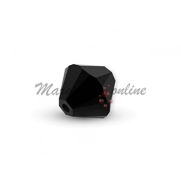 Offense Melodic Withhold Cristale din sticla, biconice, 3.5x4 mm, negre