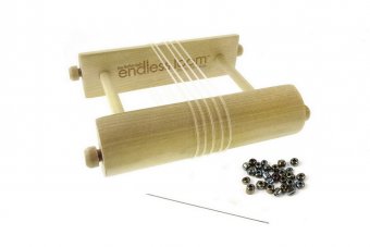 Benzi elastice transparente pentru razboi de tesut ENDLESS LOOM, 15.2 cm