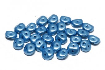 Es-o® Bead, 5 mm, Alabaster Pastel Turquoise-25020