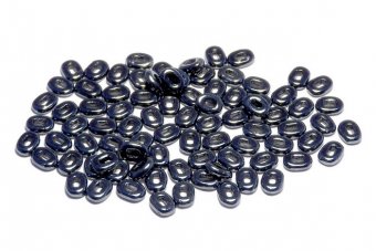 One® Bead, 1.5x5 mm, Jet Hematite - 23980-14400 