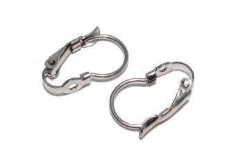 Tortite cercei din inox, 18x15 mm