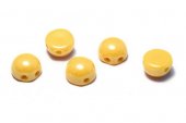 Cabochon, 2 siruri, 6 mm, Lemon Shimmer - 83120-14400