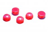 Cabochon, 2 siruri, 6 mm, Opaque Red Full Light AB - 93180-28303 