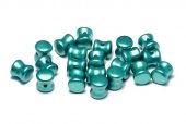 Diabolo Beads, 4x6 mm, Alabaster Pastel Emerald - 02010-25043 