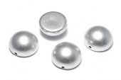 Dome, 10x6 mm, Aluminium Silver - 01700   