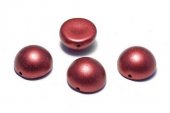 Dome, 10x6 mm, Lava Red - 01890 