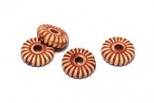 Margele din acril, antic style, 10x3 mm