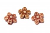 Margele din acril, antic style, 10x6 mm