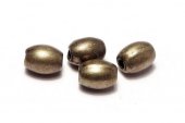 Margele din metal, bronz, 5x4 mm
