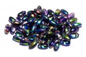 Margele Rizo, 2.5x6 mm, Crystal Magic Purple - 00030-95500 