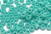 Margele TOHO, 11/0, Opaque-Lustered Turquoise-10 grame