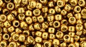 Margele TOHO, 8/0, Permafinish - Galvanized Old Gold-10 grame
