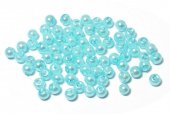 Perle din sticla, 3 mm, turcoaz