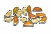 Semi Circle Beads, 5x10 mm, Crystal Marea - 00030-28001 