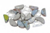 Semi Circle Beads, 5x10 mm, Victorian Elegance - 00030-Mix1
