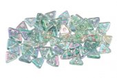 Tri-bead, 4 mm, Crystal Blue Rainbow - 00030-98538 