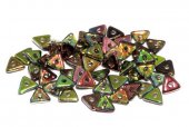Tri-bead, 4 mm, Crystal Magic Green - 00030-95400 