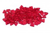 Tri-bead, 4 mm, Red - 90090 	 