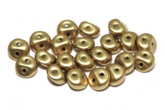 Es-o® Bead, 5 mm, Alabaster Metallic Olivine-29418