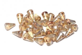 Margele Spikes, 5x8 mm, Crystal Picasso - 00030-43400