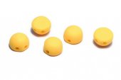 Cabochon, 2 siruri, 6 mm, Lemon Matted - 83120-84110 