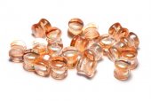Diabolo Beads, 4x6 mm, Crystal Apricot Medium - 00030-29121 