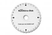 Disc Kumihimo, rotund, 10 cm