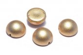 Dome, 10x6 mm, Aztec Gold - 01710 