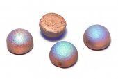 Dome, 10x6 mm, Crystal Etched Copper Rainbow - 00030-98583 