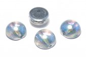Dome, 10x6 mm, Crystal Silver Rainbow - 00030-98530 