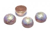 Dome, 12x7 mm, Crystal Etched Brown Rainbow - 00030-98582R 