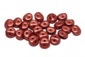 Es-o® Bead, 5 mm, Alabaster Metallic Red-29408