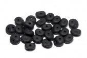Es-o® Bead, 5 mm, Jet Matted-84110