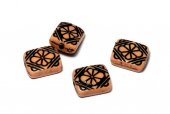 Margele din acril, antic style, 12x10 mm
