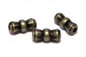 Margele din acril, antic style, 13x6 mm