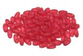 Margele Rizo, 2.5x6 mm, Red Matted - 90090-84110 