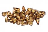 Margele Spikes, 5x8 mm, Crystal Dark Travertin - 00030-86805 
