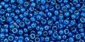 Margele TOHO, 11/0, Permafinish - Galvanized Ocean Blue-10 grame