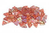 Tri-bead, 4 mm, Crystal Orange Rainbow - 00030-98535 