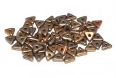 Tri-bead, 4 mm, Metallic Mix - 01610  